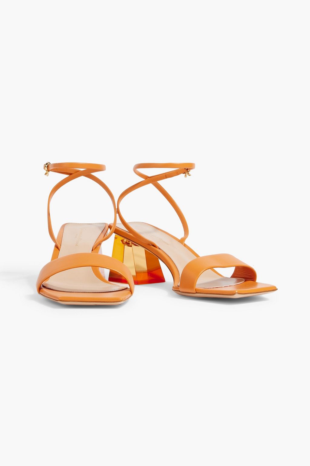 GIANVITO ROSSI Cosmic leather sandals