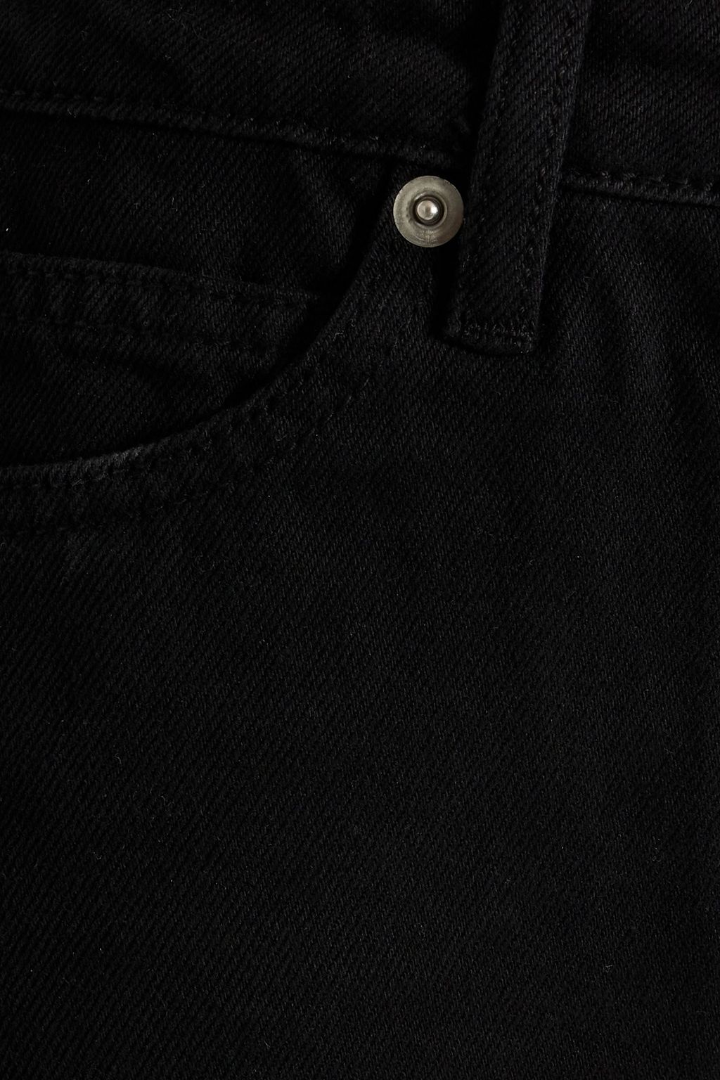 IRO Briol frayed high-rise straight-leg jeans