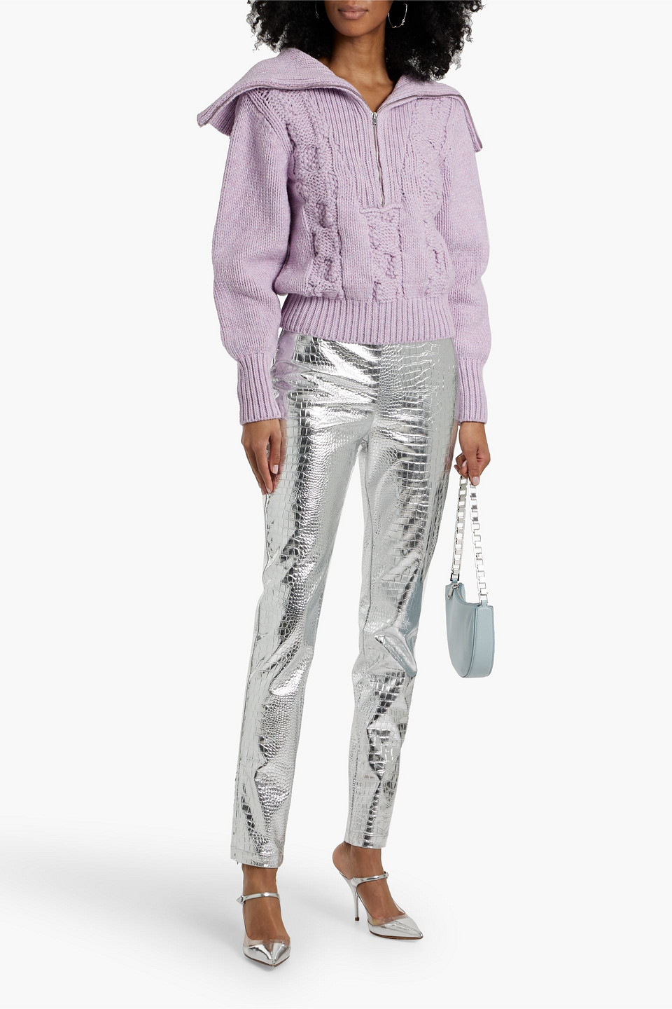 Iro Holea Sweater In Light Purple In Lilac