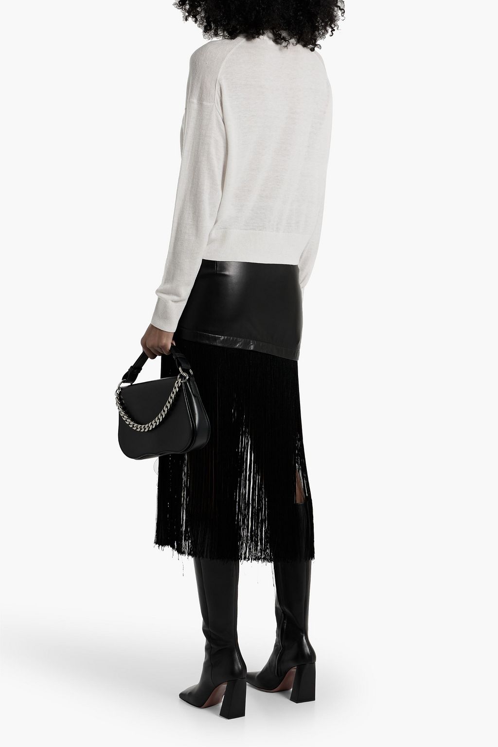 IRO Wool, silk and cashmere-blend cardigan