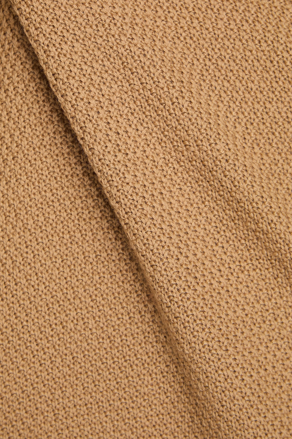 Sandro Pullover Aus Einer Wollmischung In Camelfarben