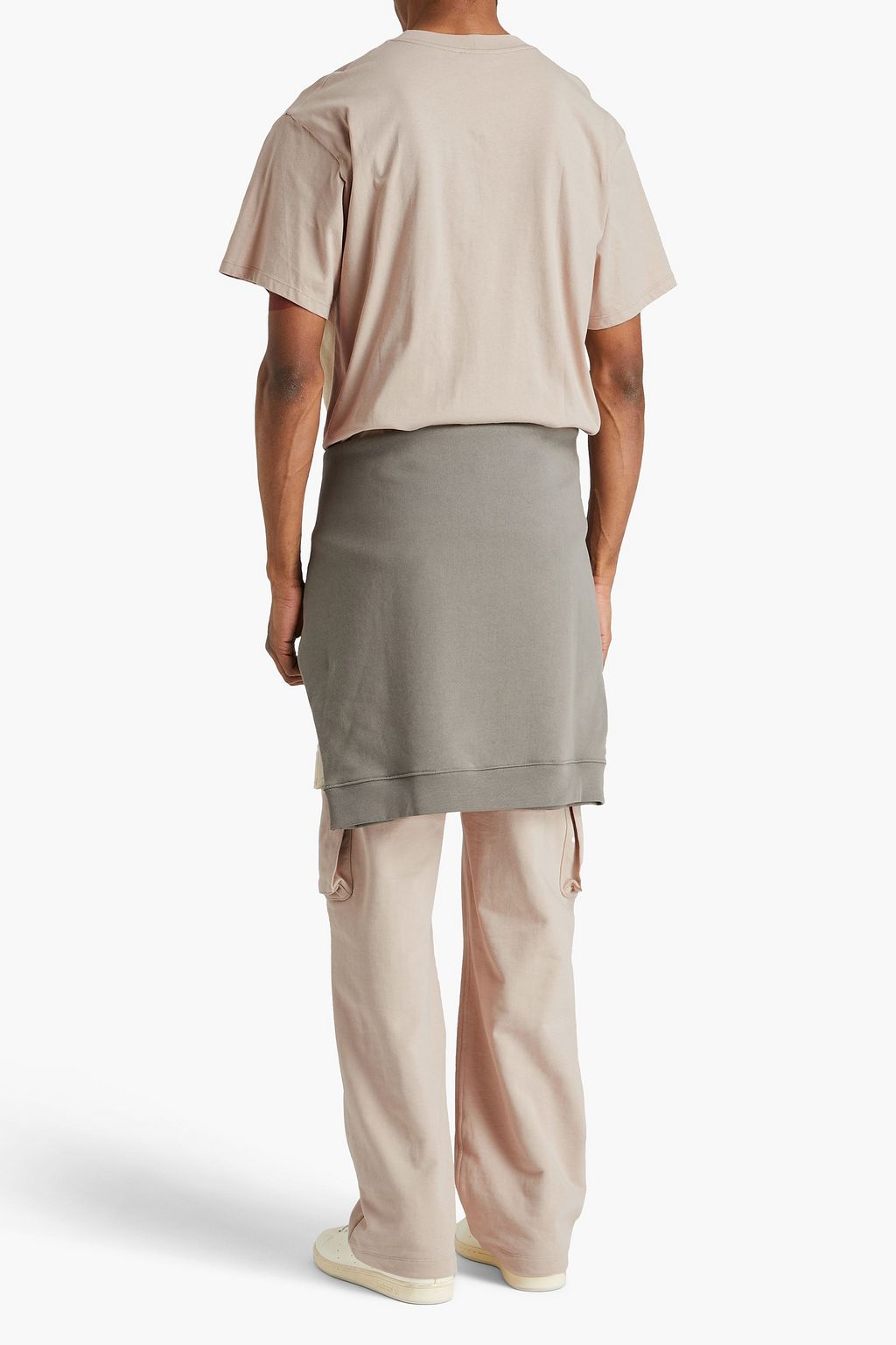 SANDRO Appliquéd cotton-jersey T-shirt