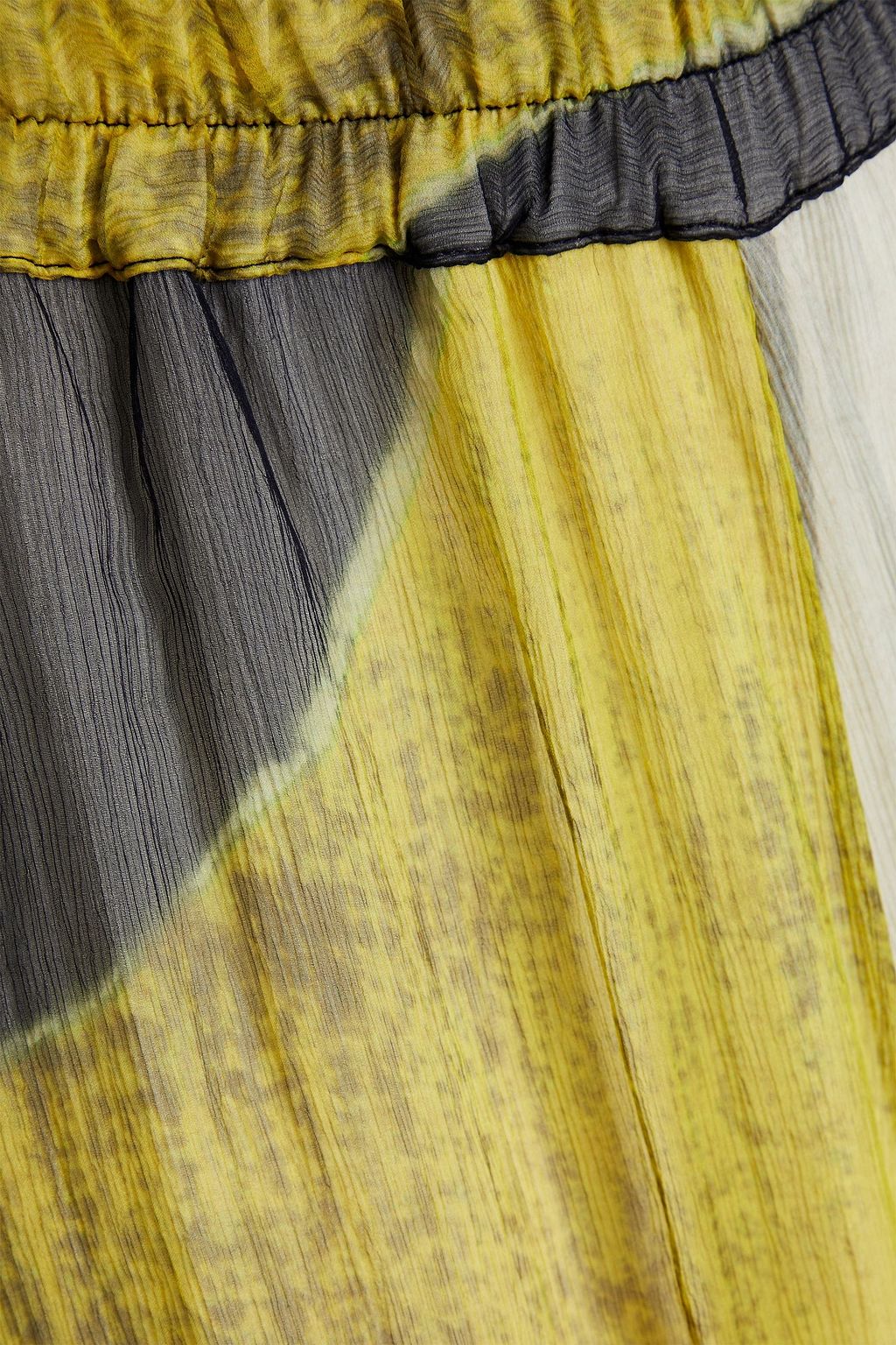 GENTRYPORTOFINO Printed silk-crepon wide-leg pants