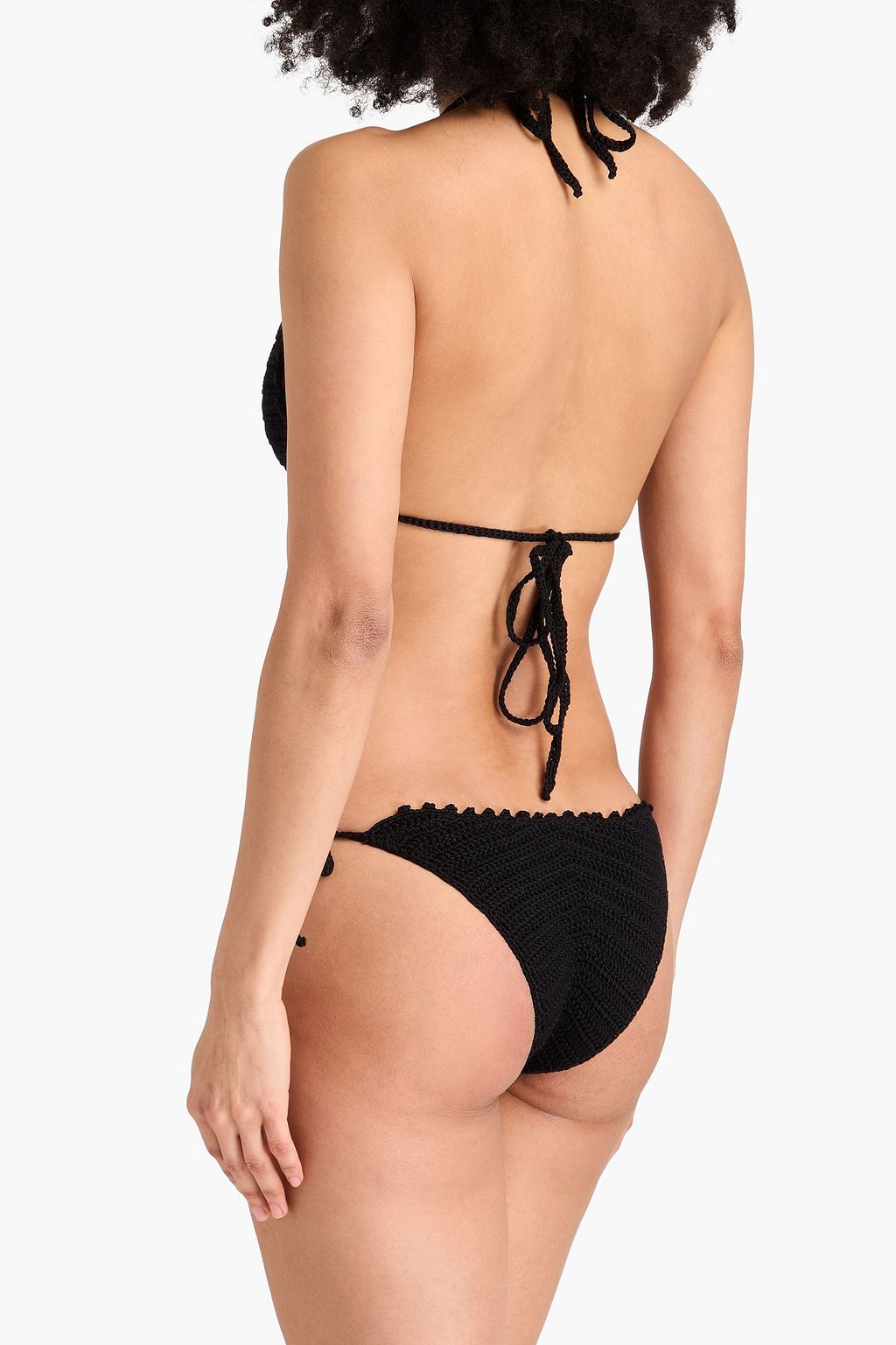 GENTRYPORTOFINO قطعة بيكيني سفلية من بحبكة الكروشيه