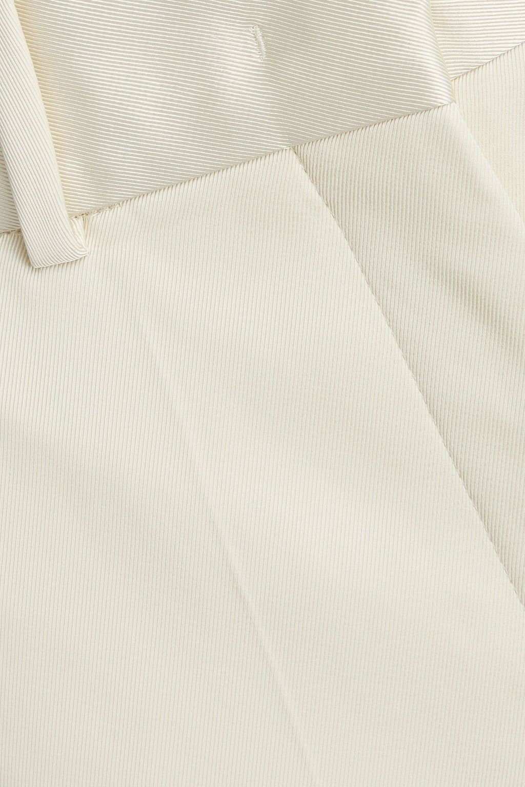 JIL SANDER بنطال بأرجل واسعة مصنوع من ساتان تويل