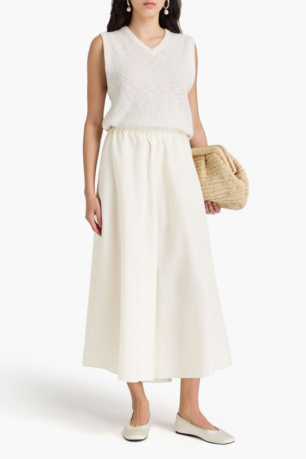 GENTRYPORTOFINO Modal-blend culottes