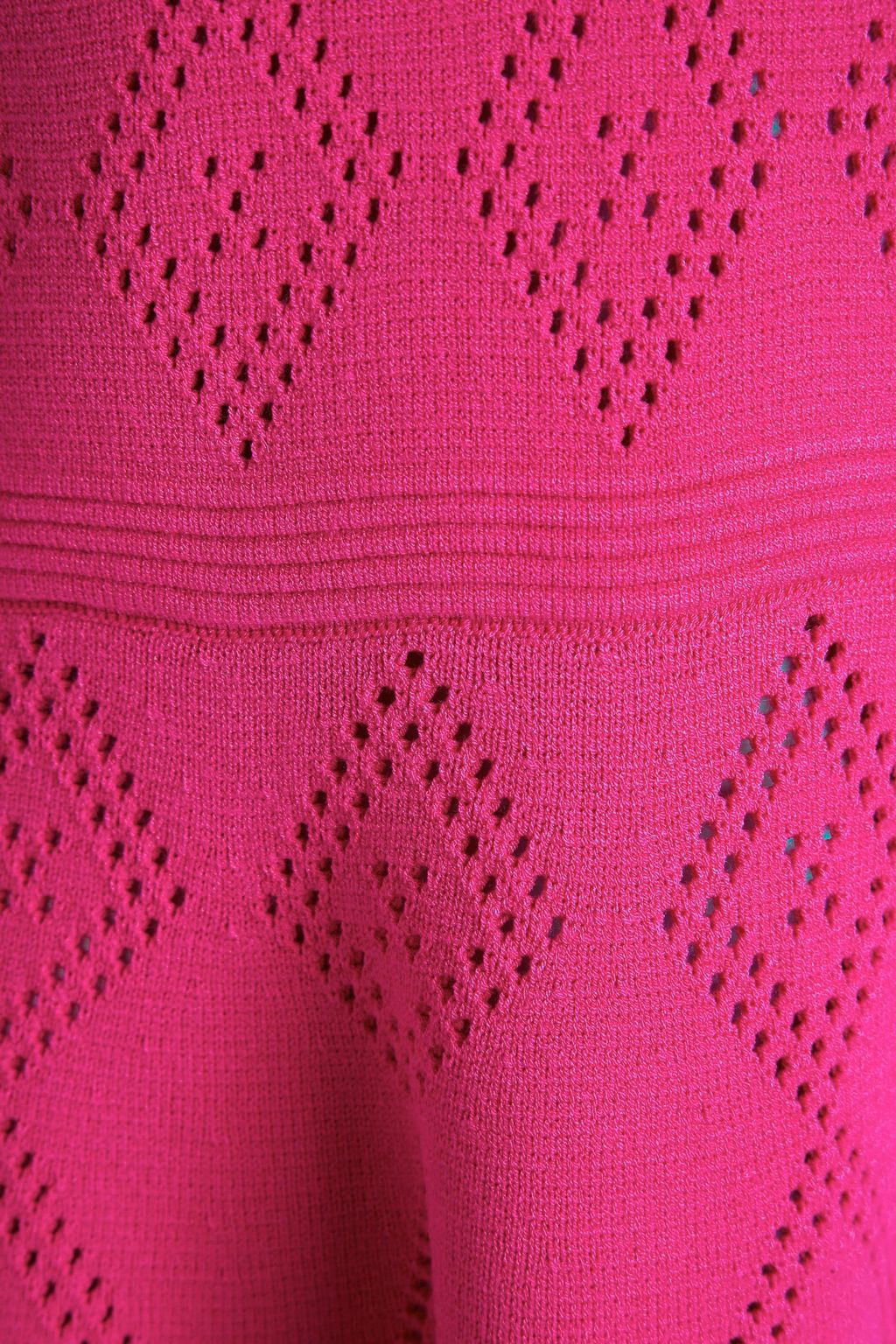 CAROLINA HERRERA Pointelle-knit dress