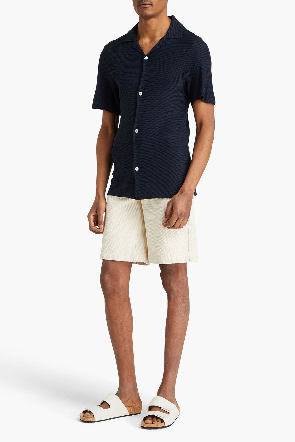  Sandro - Hemd Aus Lyocell - Blau - Xs 
