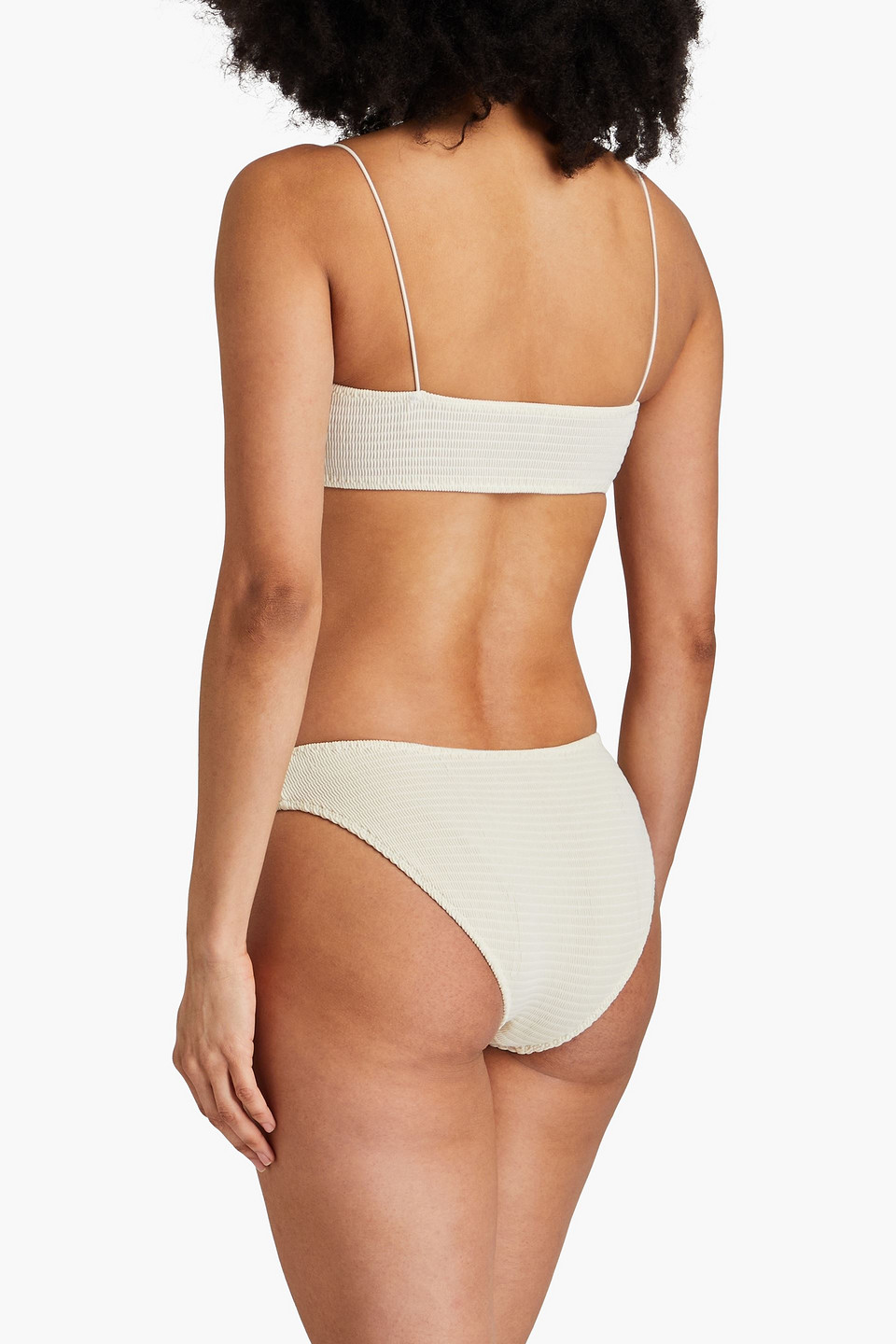  Totême - Bikini-höschen Mit Raffung - Weiß - Xs 