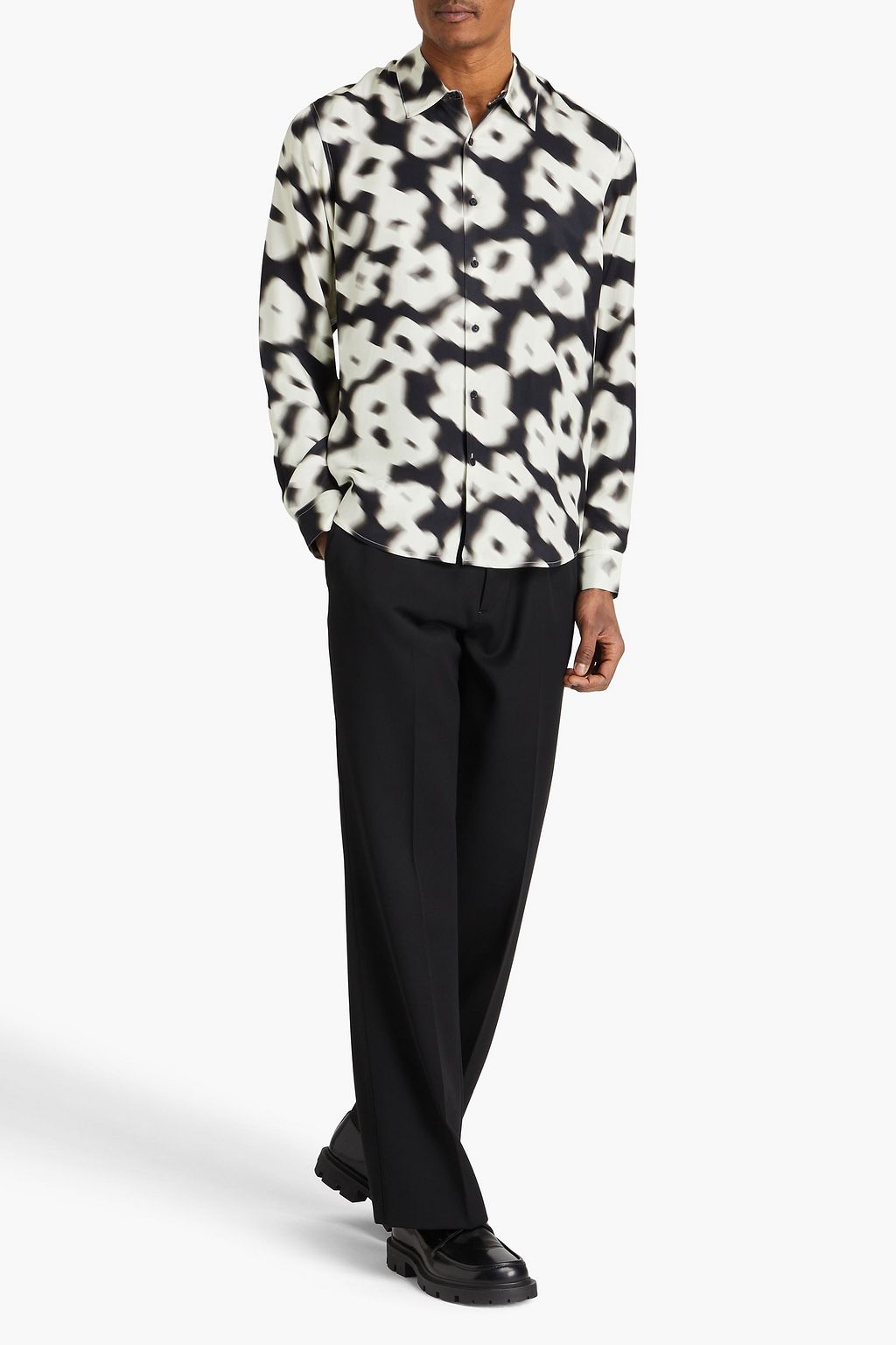 SANDRO Satin shirt
