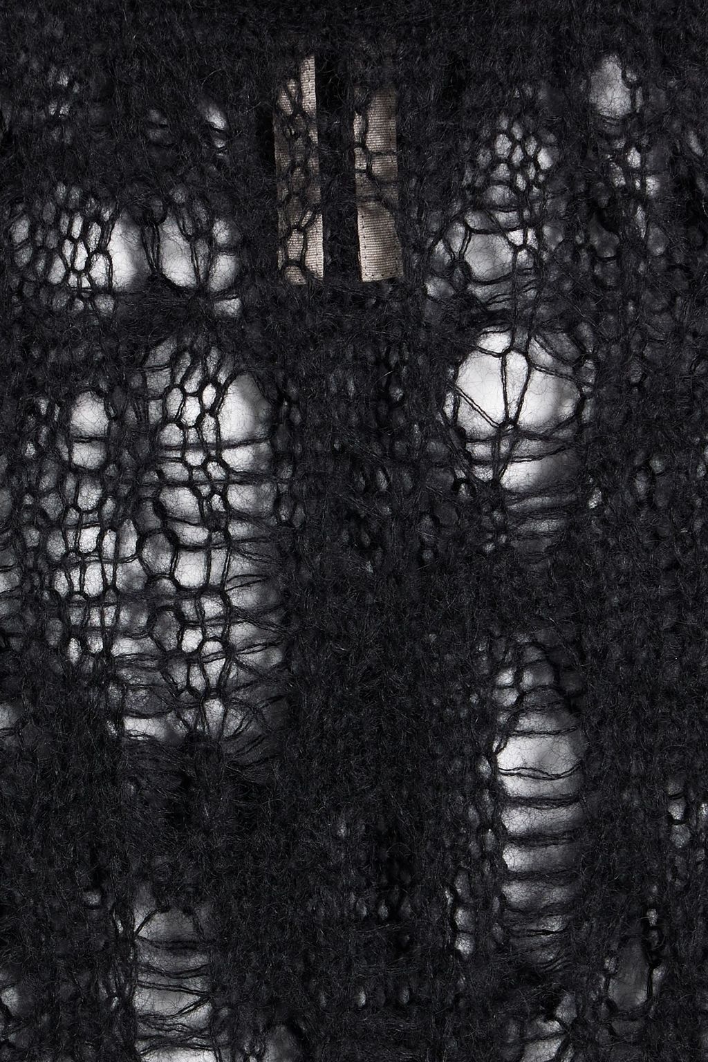 RICK OWENS Spider open-knit tank