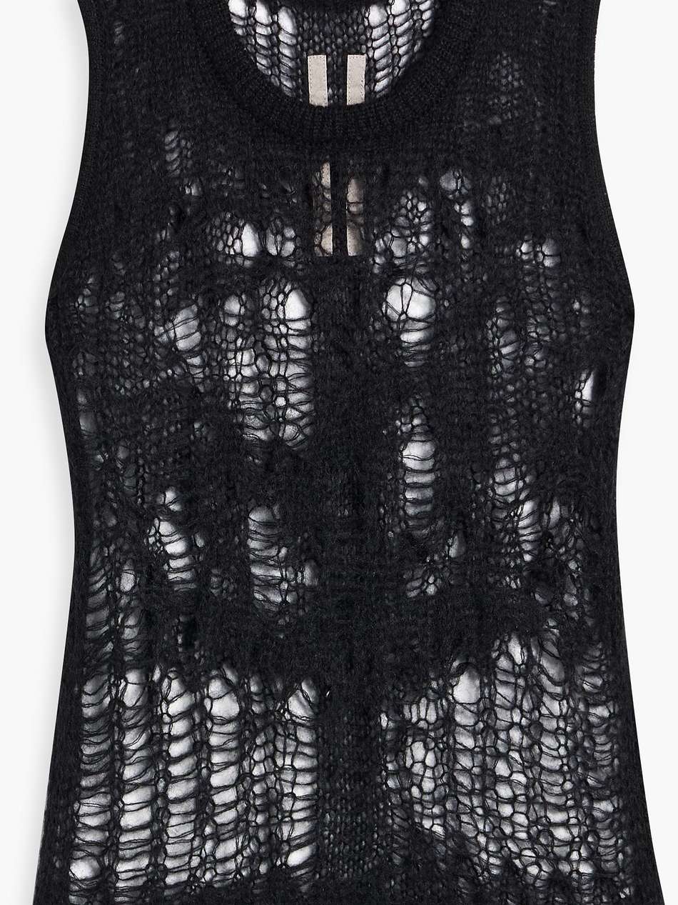 spider open-knit tank