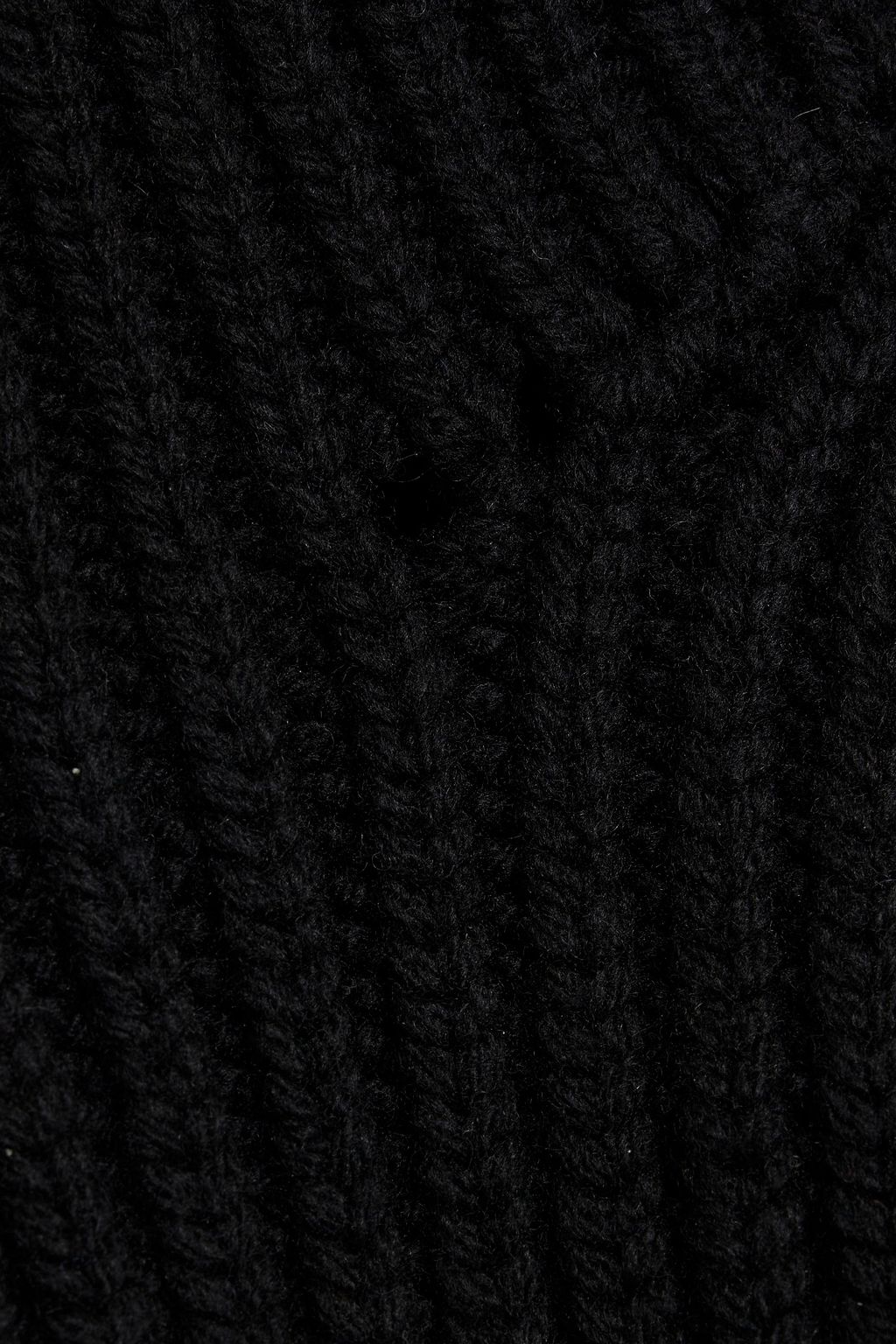 ALAÏA Ribbed wool-blend turtleneck sweater