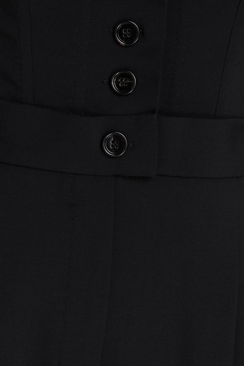 DOLCE&GABBANA Strapless wool-blend jumpsuit