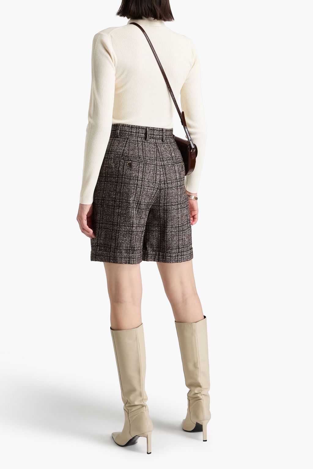 DOLCE&GABBANA Ribbed wool turtleneck sweater