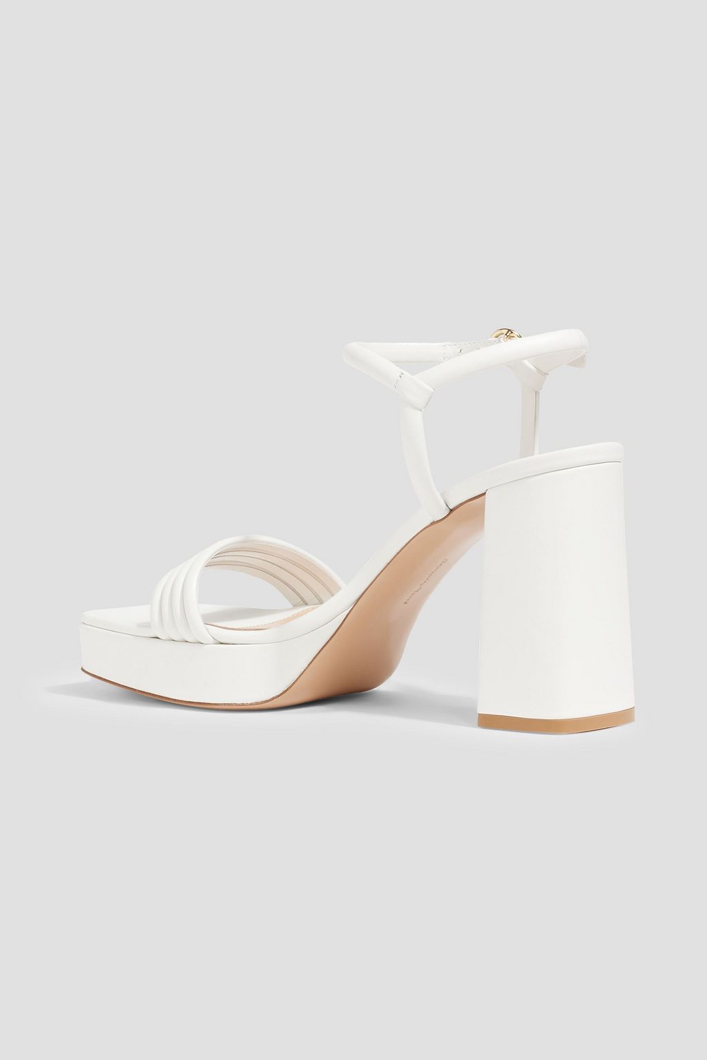 GIANVITO ROSSI Lena leather platform sandals