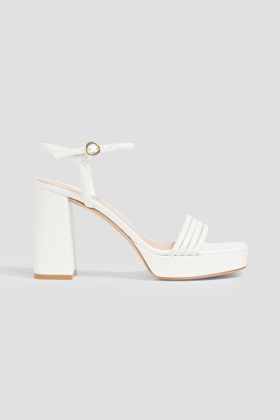 Lena leather platform sandals