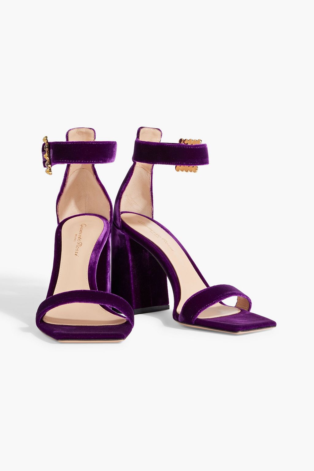 GIANVITO ROSSI Wondy velvet sandals