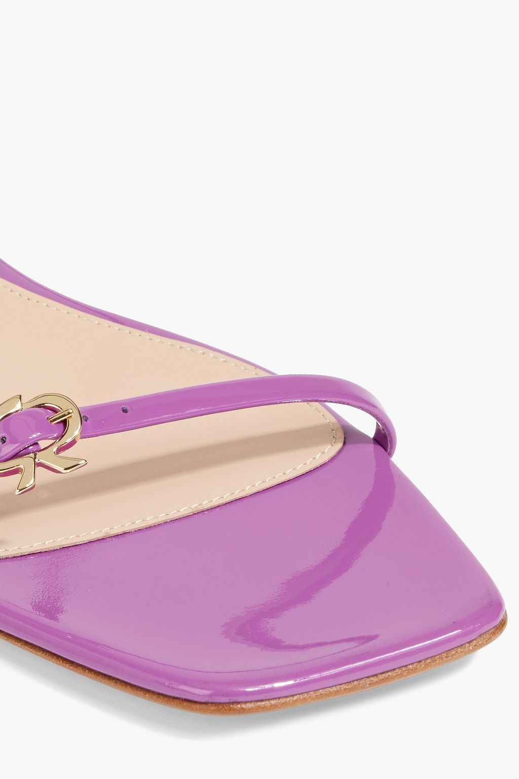 GIANVITO ROSSI Ribbon Cruise patent-leather sandals