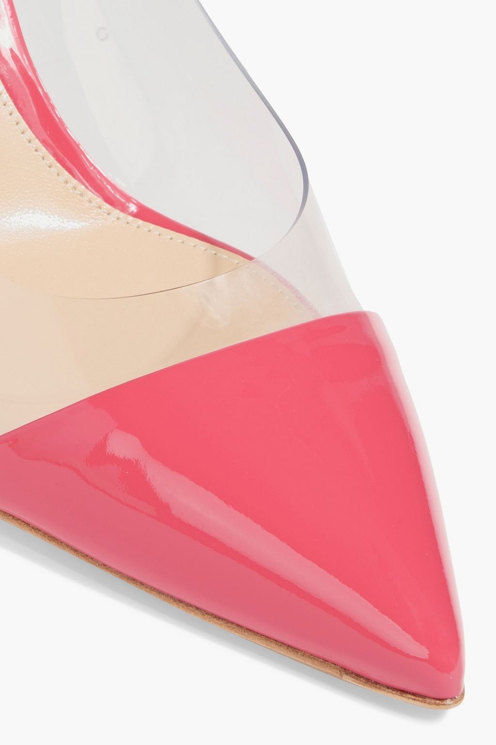 GIANVITO ROSSI Patent-leather and TPU pumps