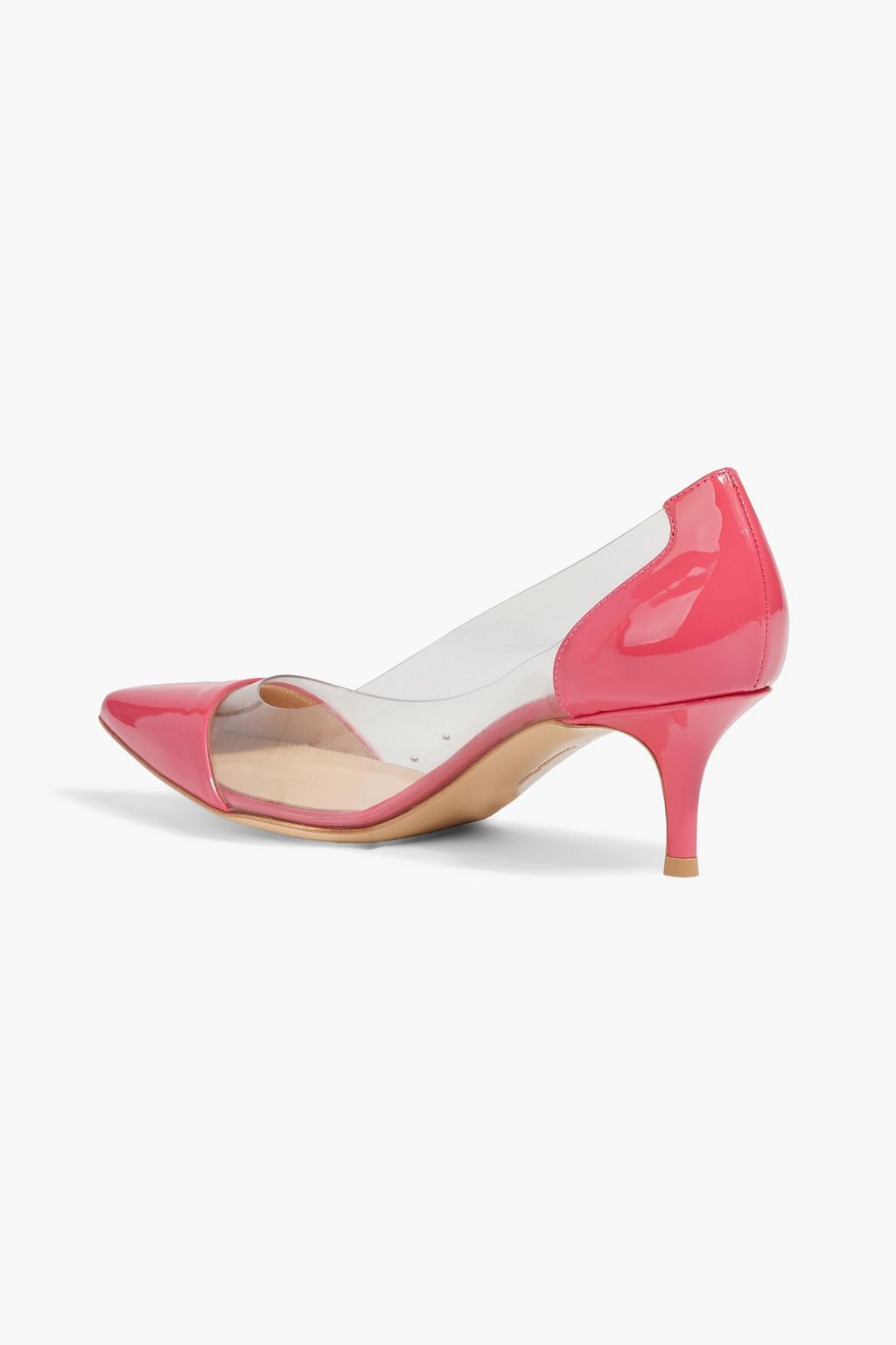 GIANVITO ROSSI Patent-leather and TPU pumps