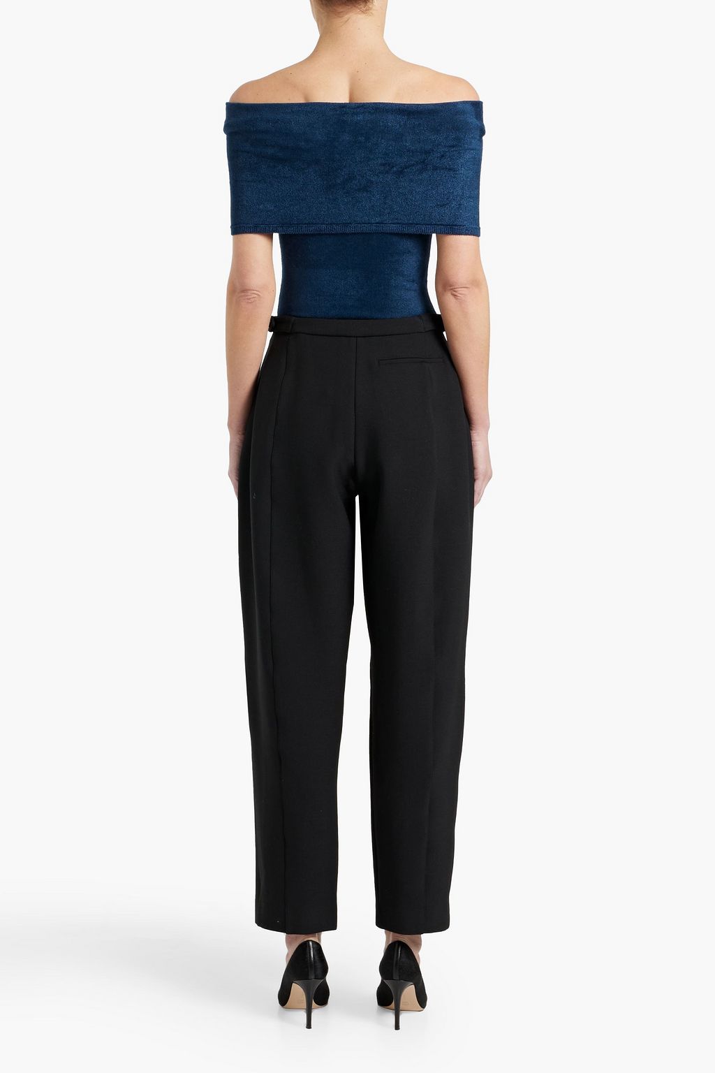 ALAÏA Off-the-shoulder chenille bodysuit