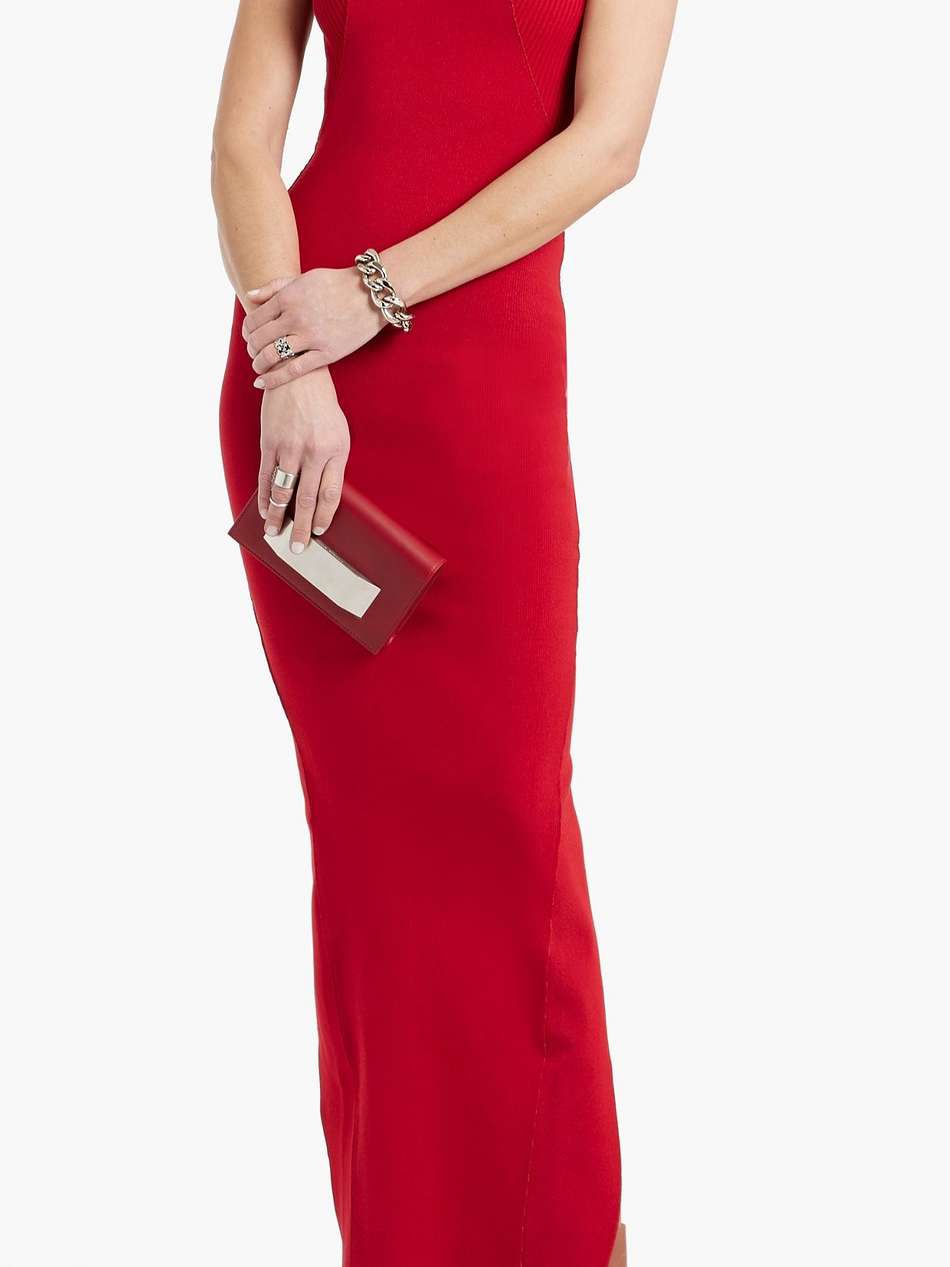 ribbed-knit maxi dress