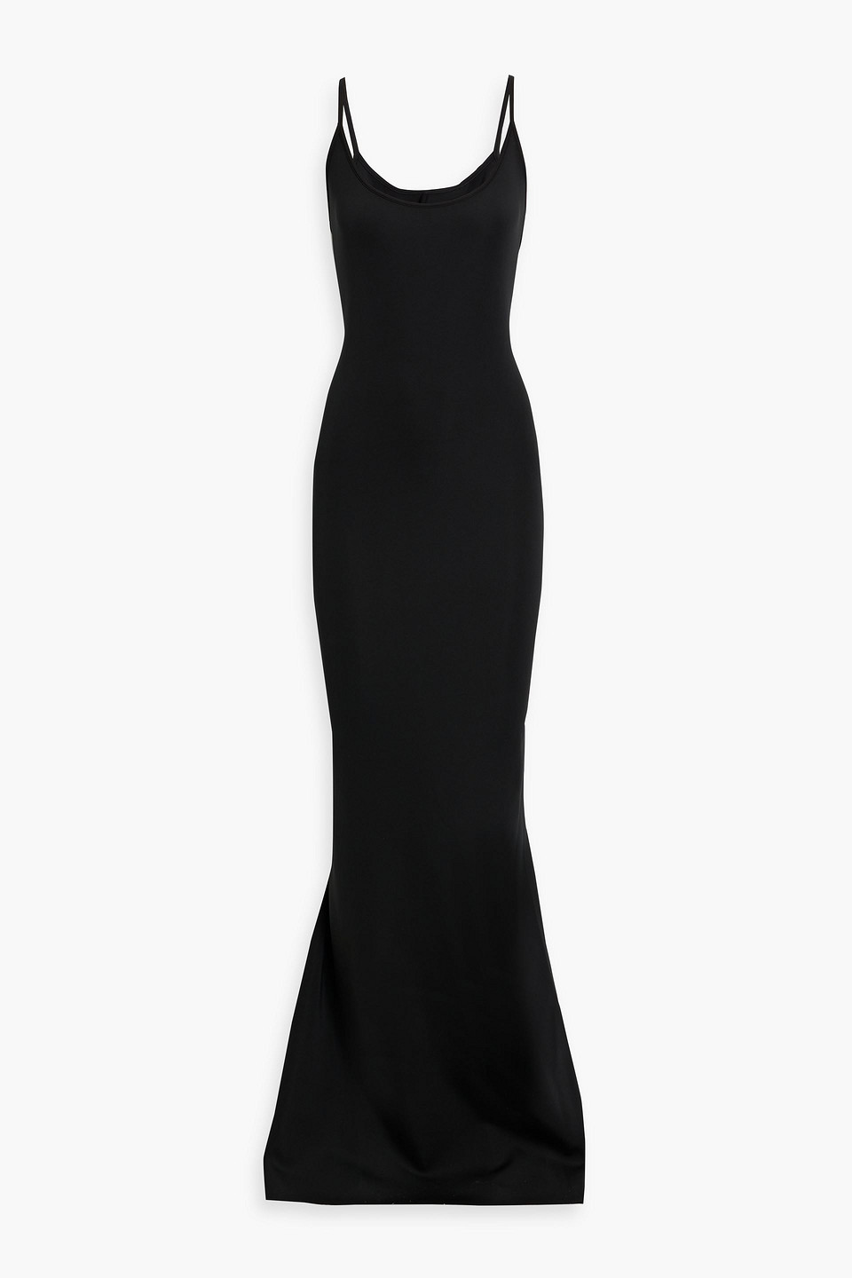 Rick Owens Sleeveless Maxi Dress In Black