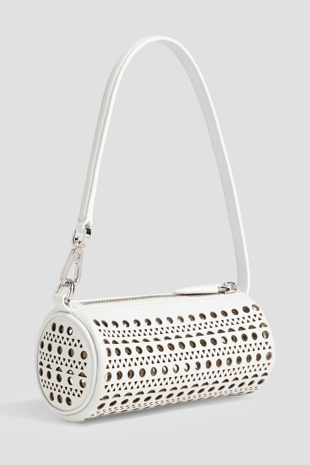 ALAÏA Tube laser-cut leather shoulder bag