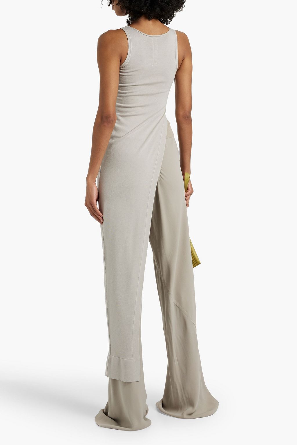 RICK OWENS Asymmetric wool top