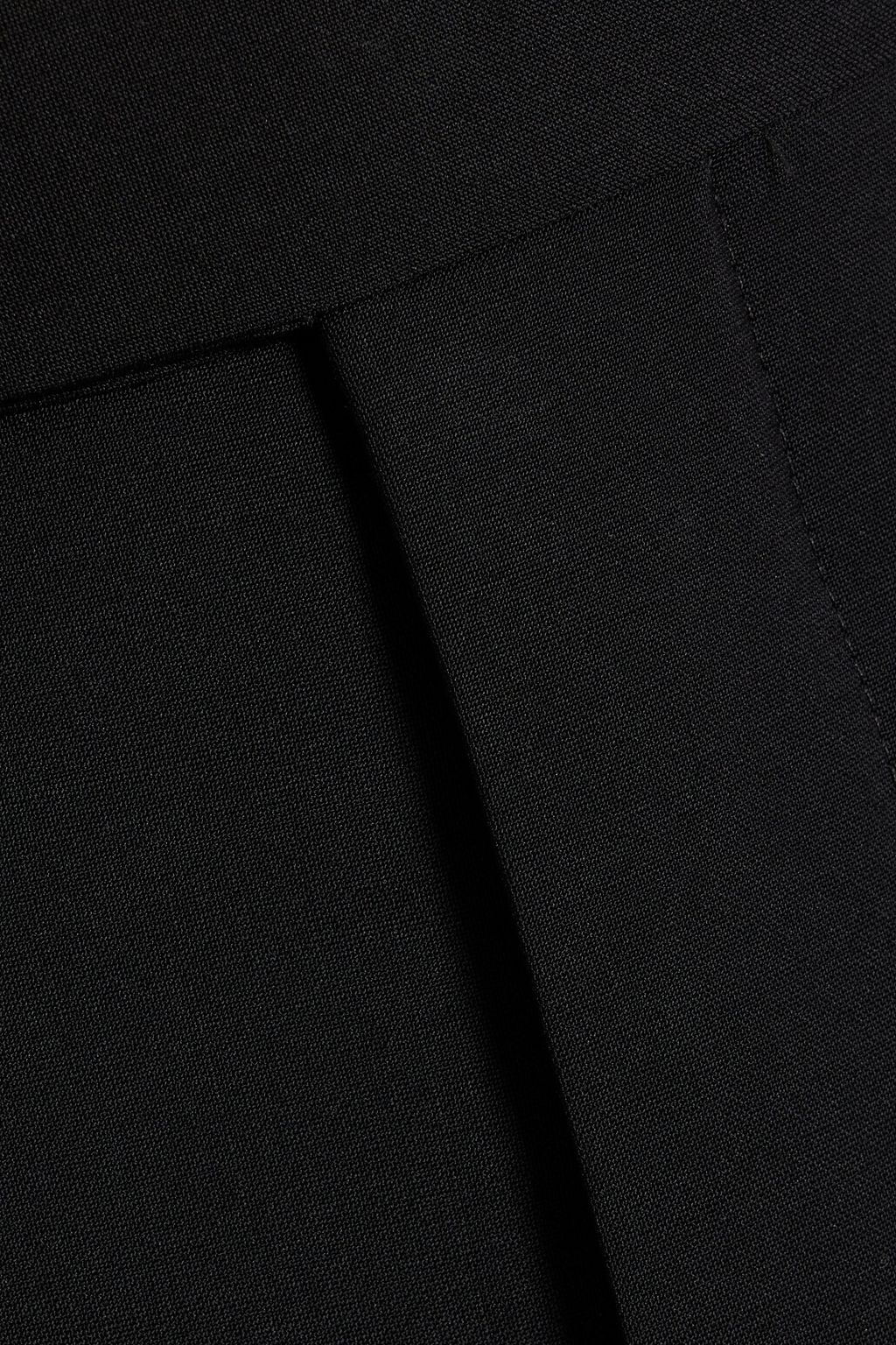 RICK OWENS بنطال "ديتريش" بأرجل مستقيمة من الكريب والصوف