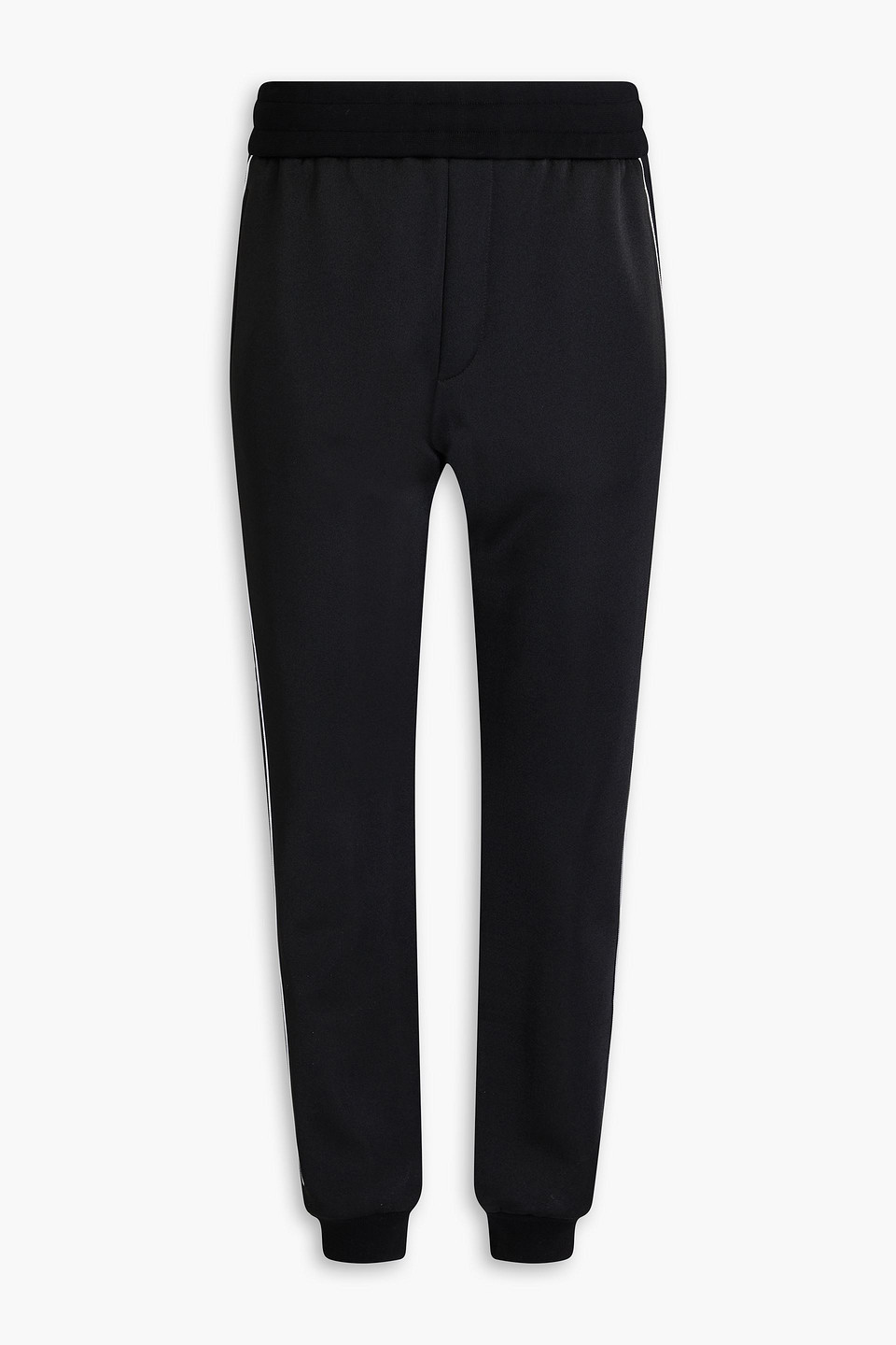 VERSACE COTTON-BLEND JERSEY TRACK PANTS