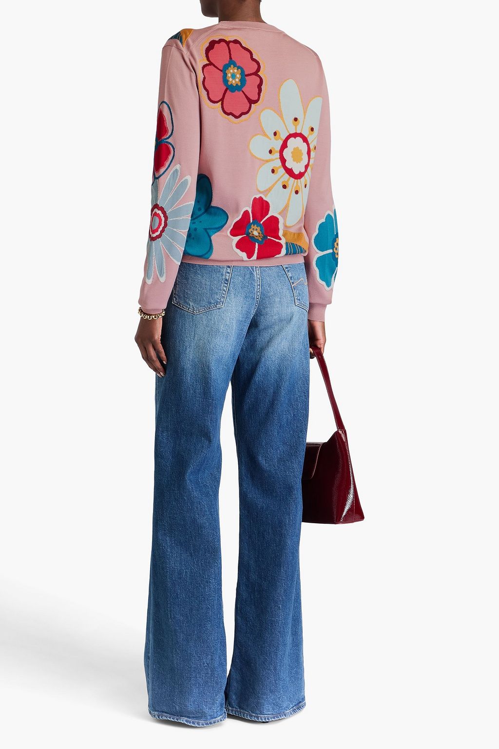 DOLCE&GABBANA كنزة رياضية من حرير جاكار
