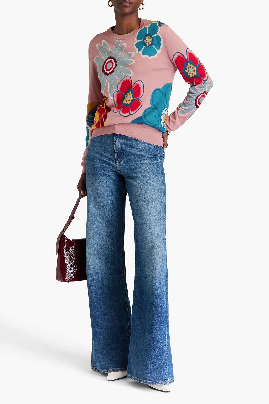 DOLCE&GABBANA كنزة رياضية من حرير جاكار