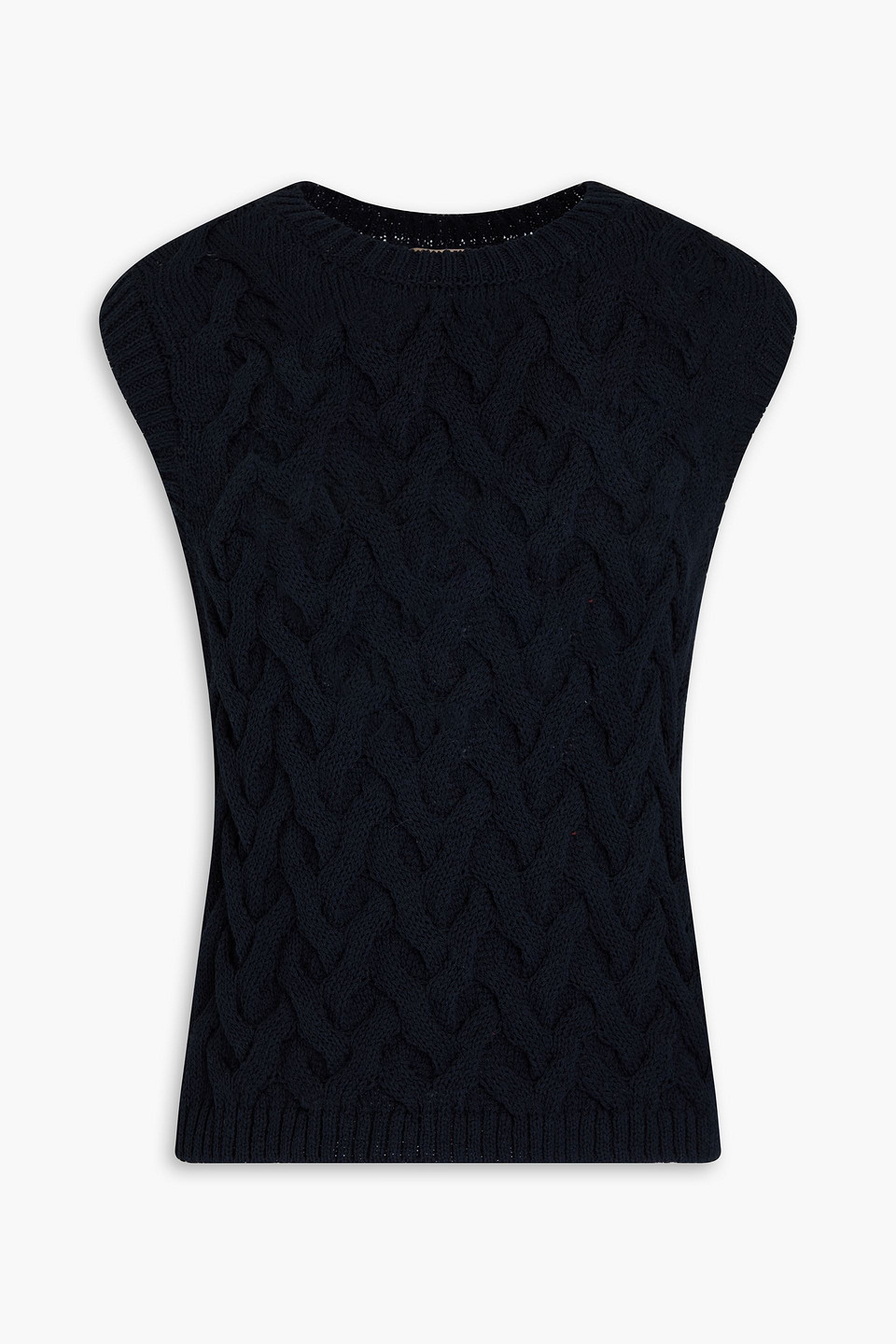 Gentryportofino - Cotton-blend vest - Blue - IT 42