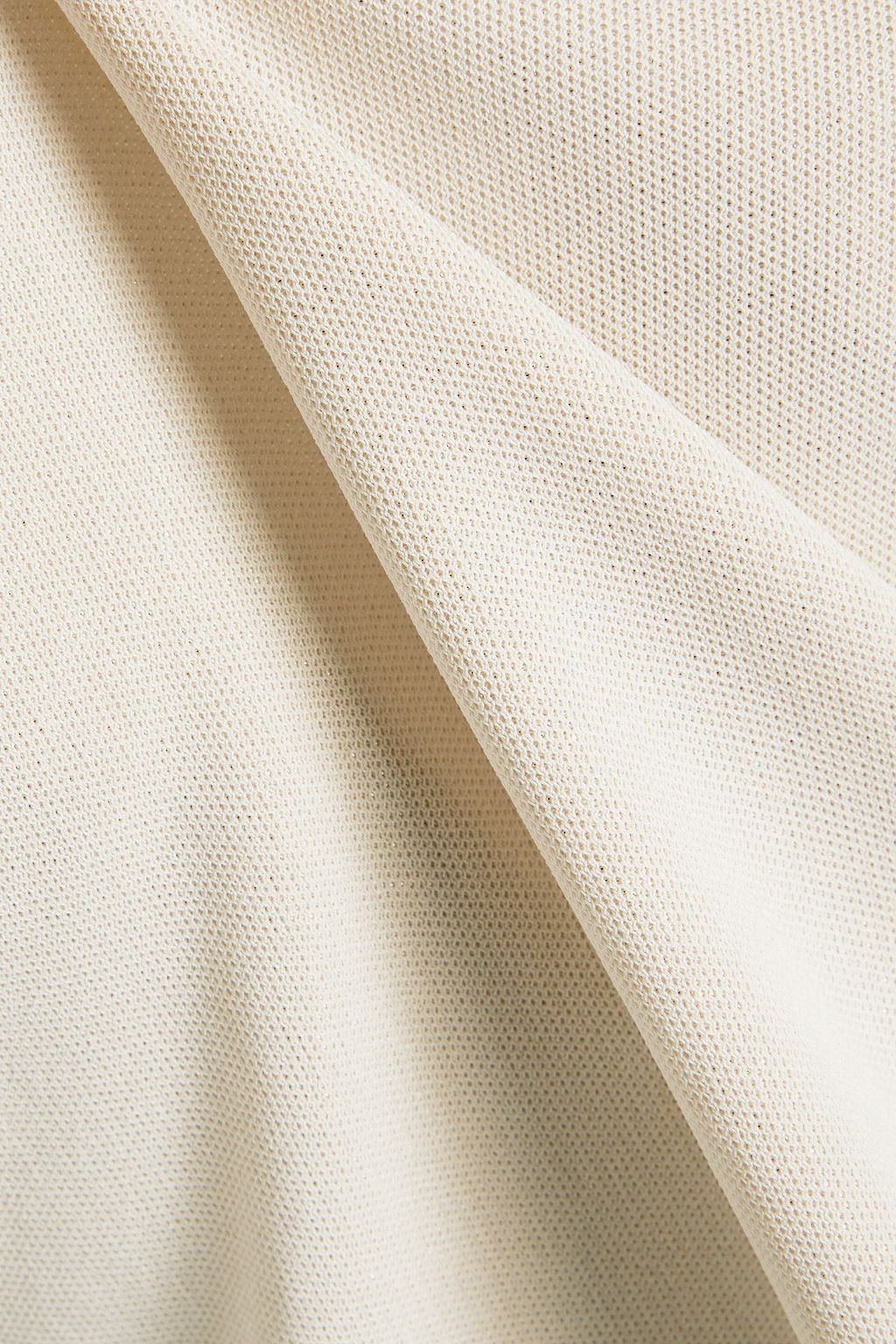 GENTRYPORTOFINO Metallic knitted Top