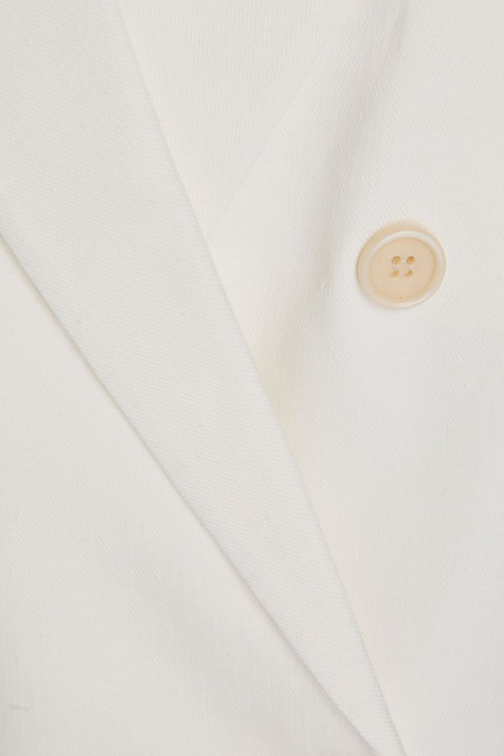 THEORY Double-breasted linen-blend gabardine vest