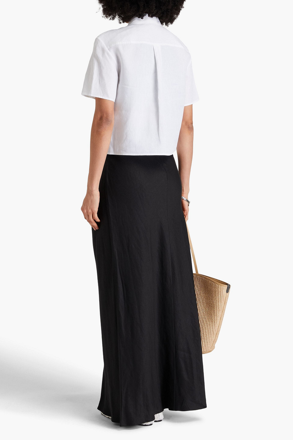  Theory - Linen Shirt - White - Xl 