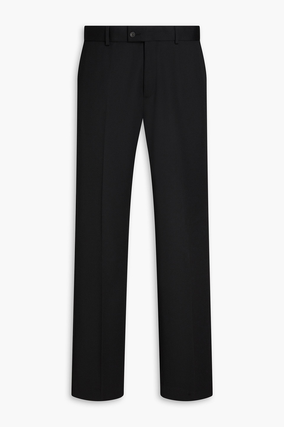 sandro - twill pants - black - fr 40