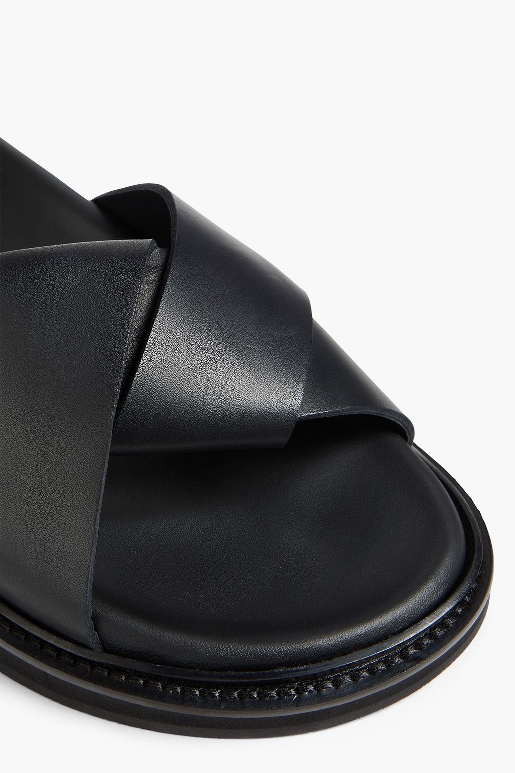 GENTRYPORTOFINO Leather sandals