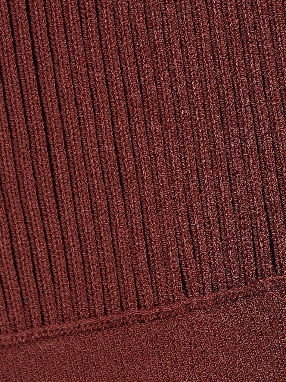 stretch-knit maxi dress