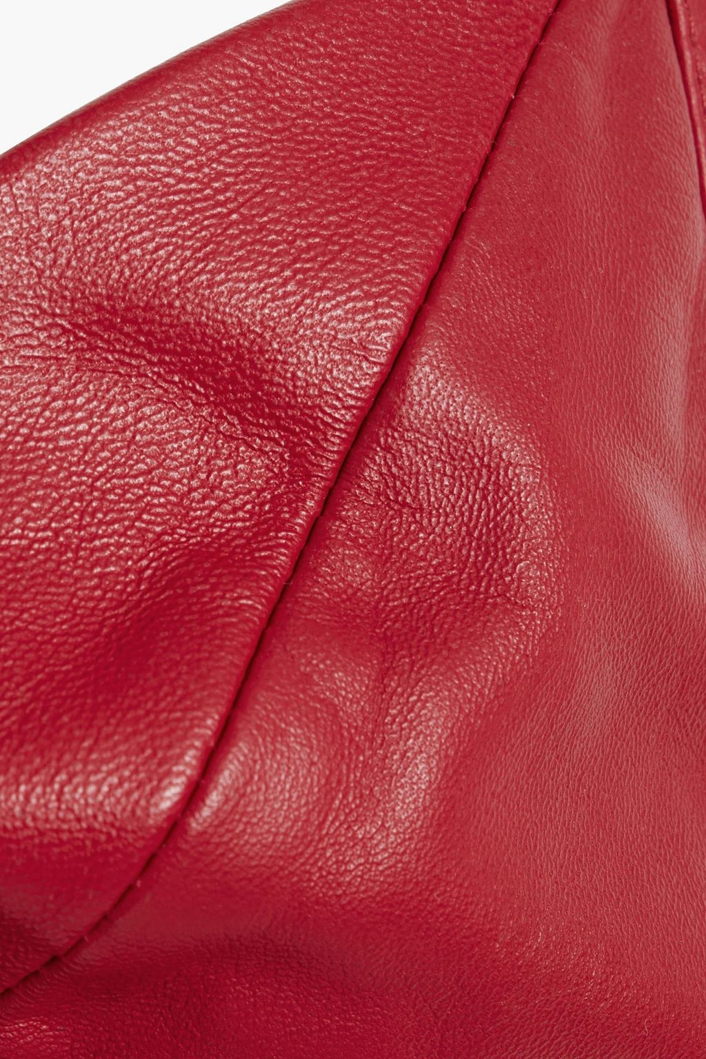RICK OWENS Halterneck leather bra top