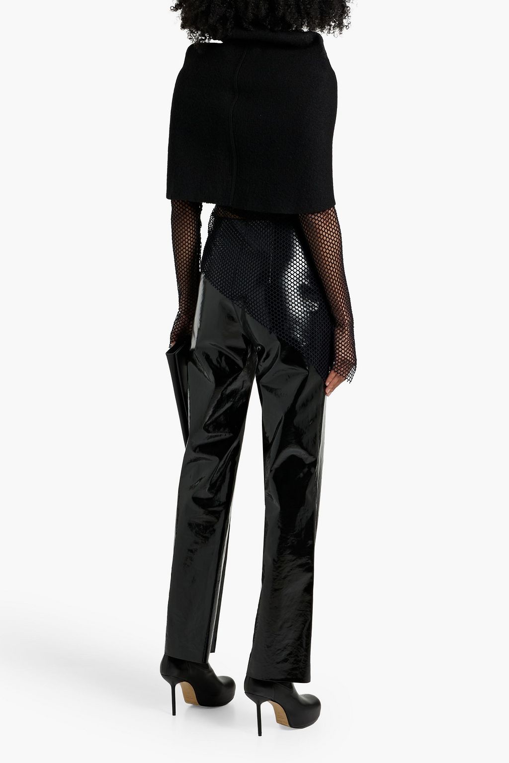 RICK OWENS Wool-felt snood