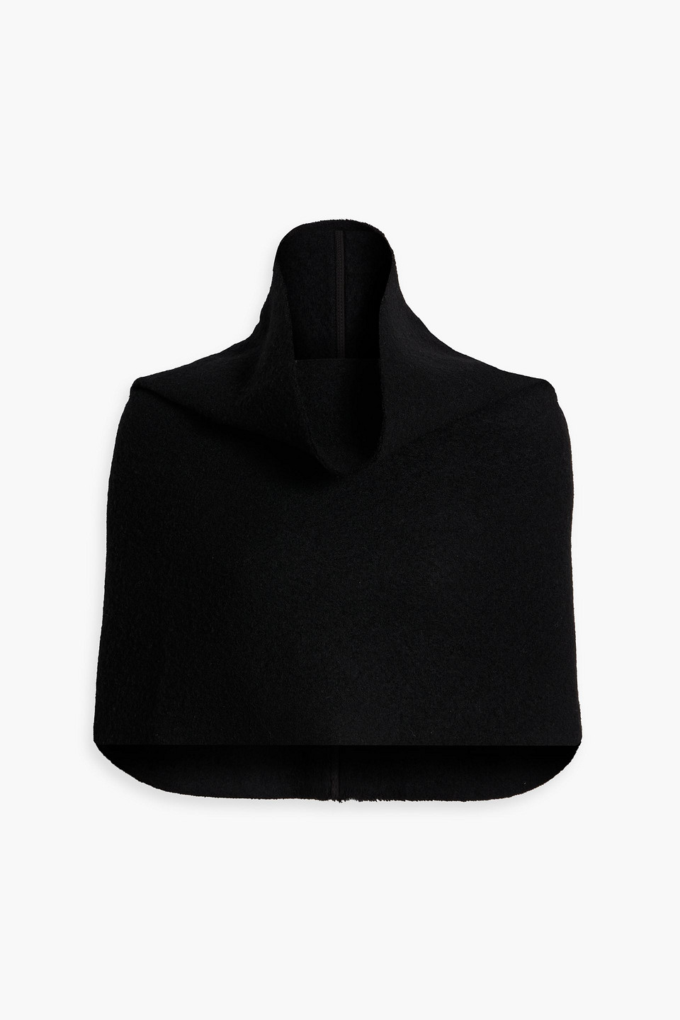 Wool-felt snood