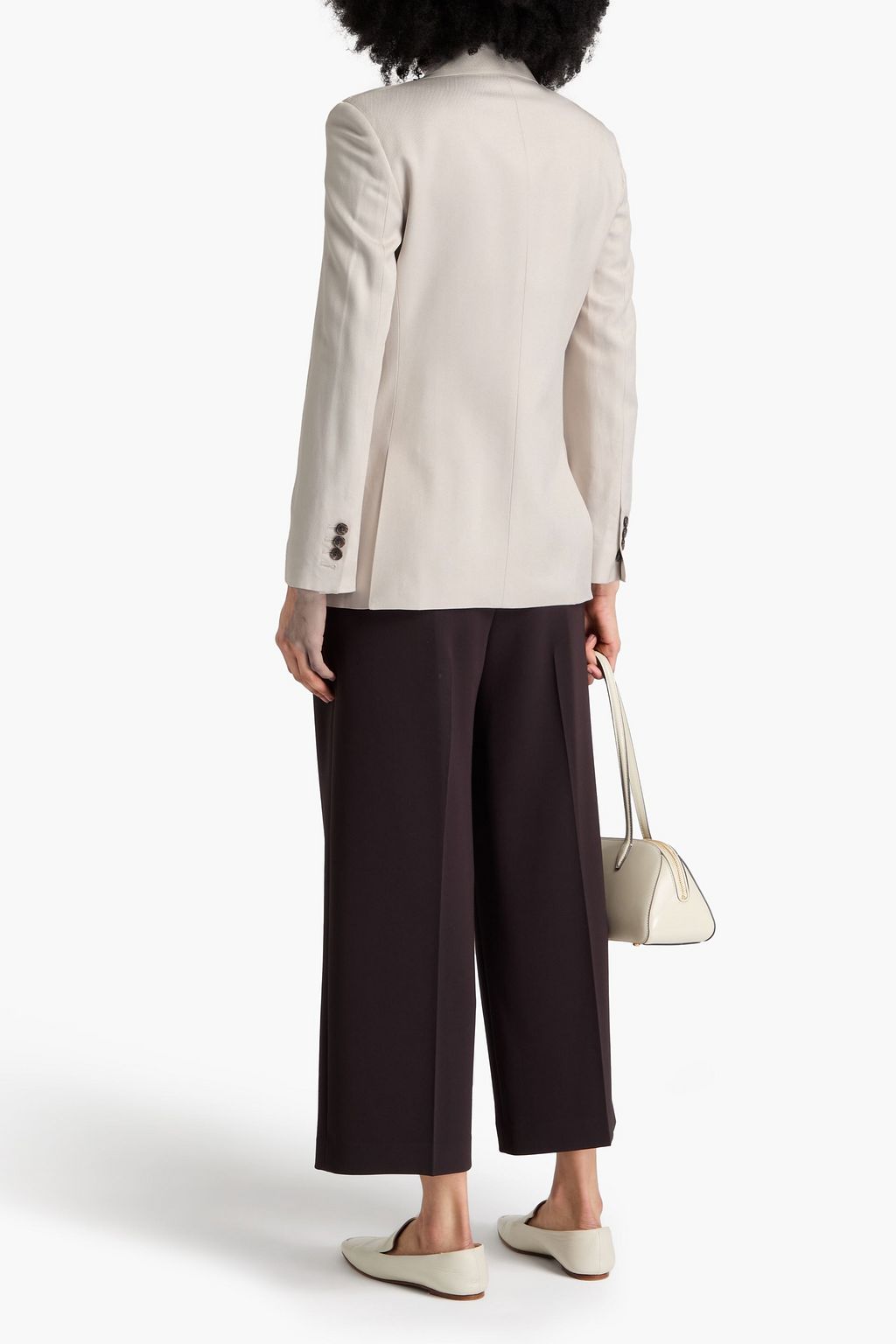 THEORY Double-breasted twill blazer