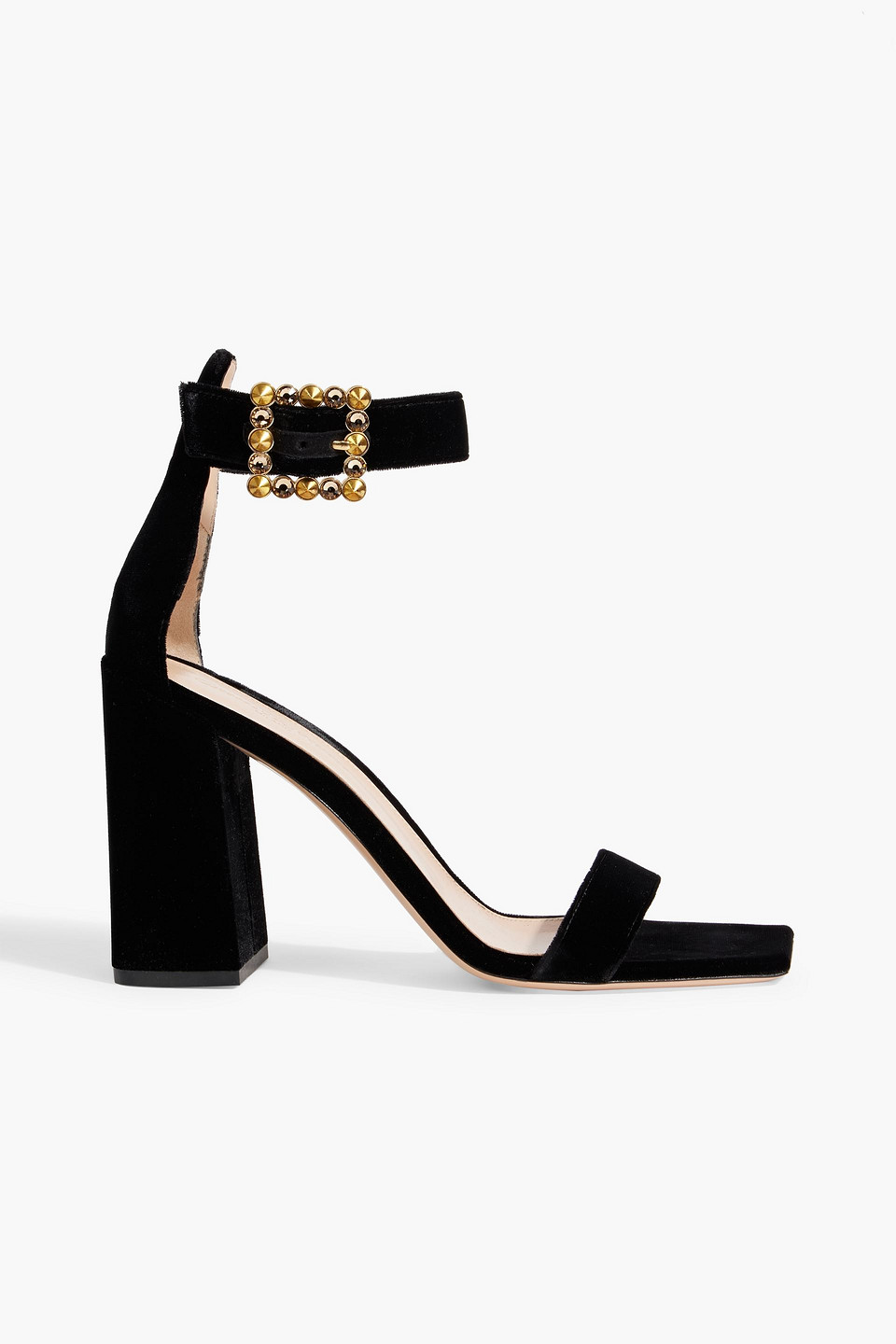 Wondy velvet sandals