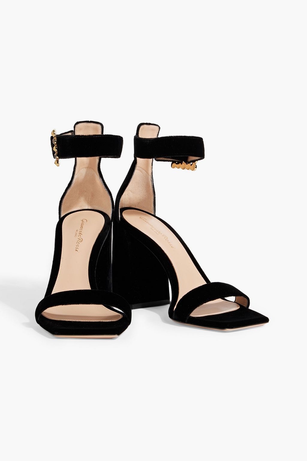 GIANVITO ROSSI Wondy velvet sandals