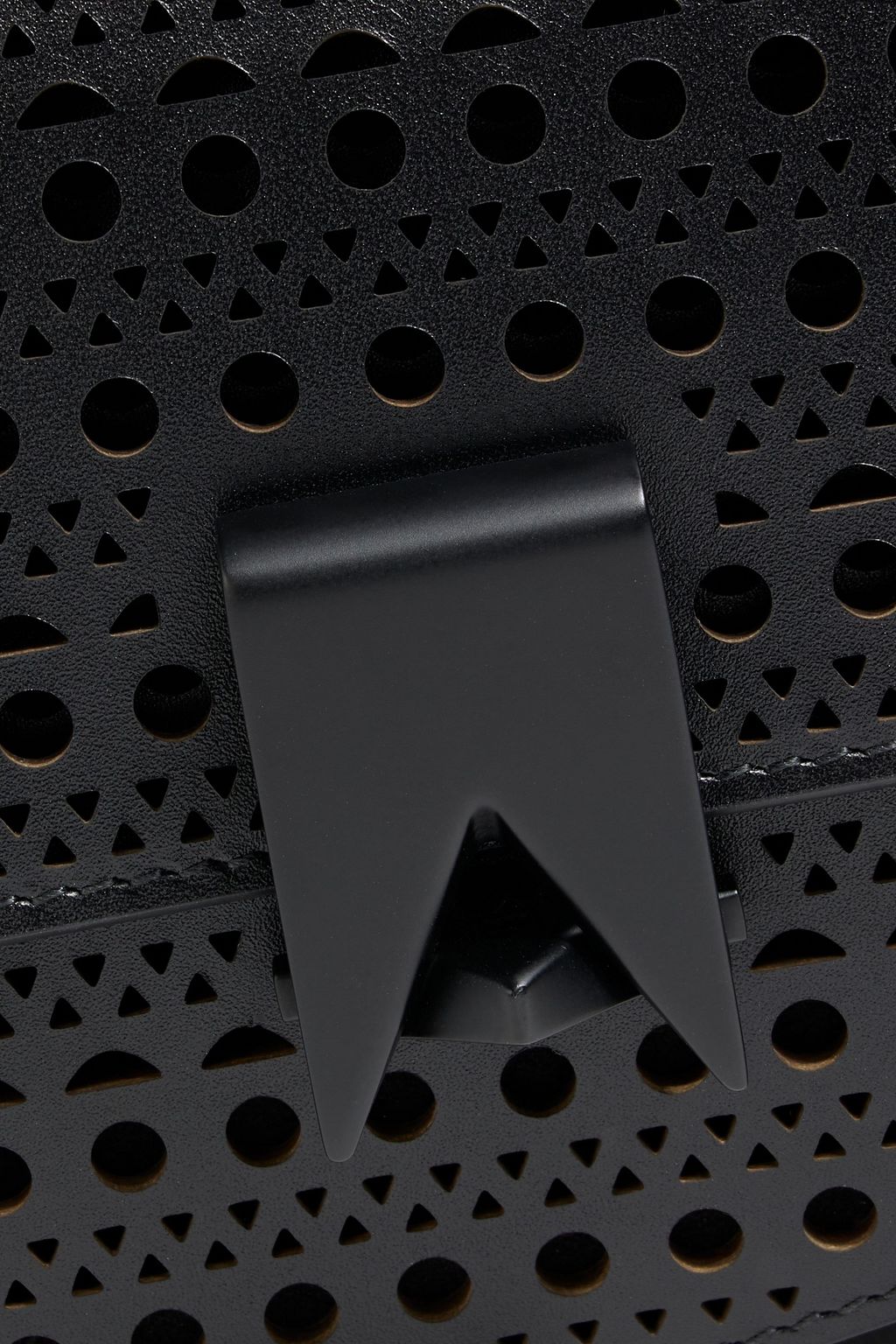 ALAÏA Le Papa laser-cut leather shoulder bag