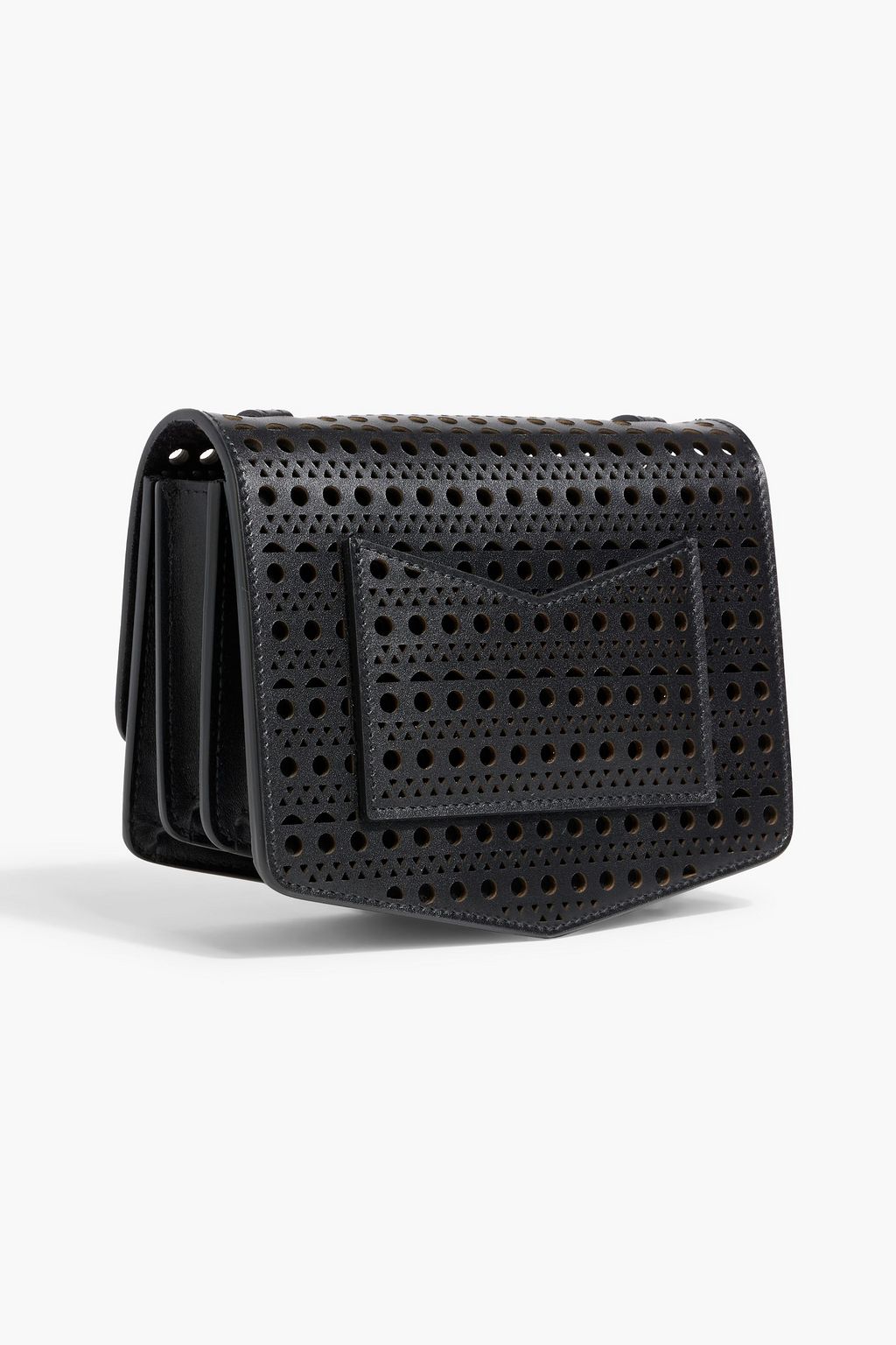ALAÏA Le Papa laser-cut leather shoulder bag