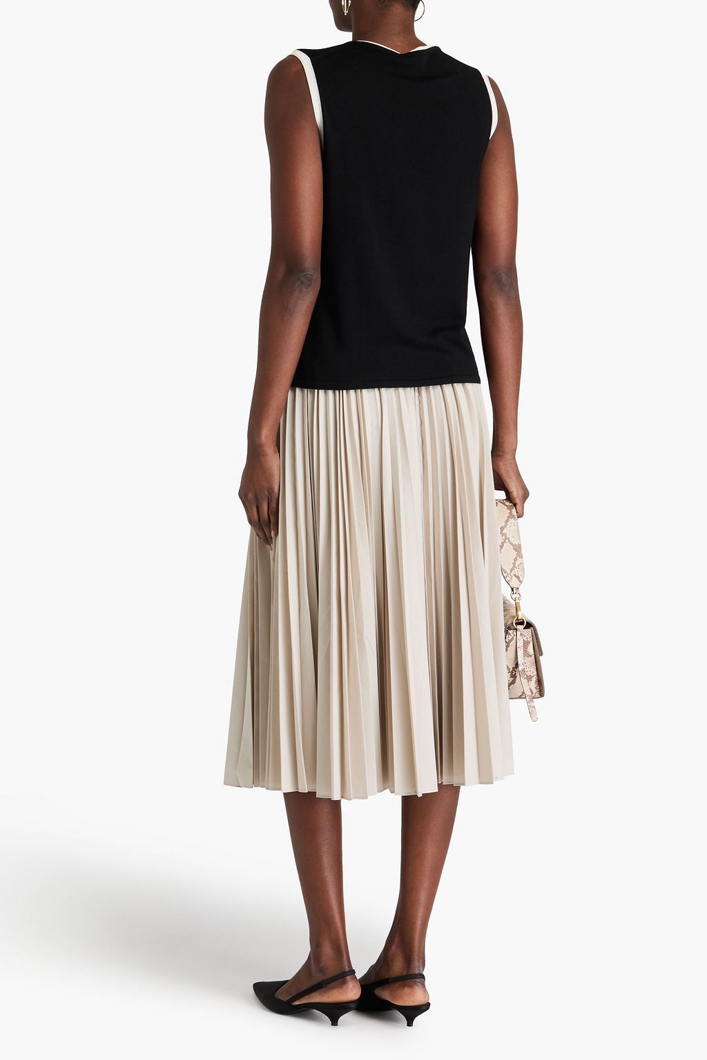 THEORY Wool-jersey top